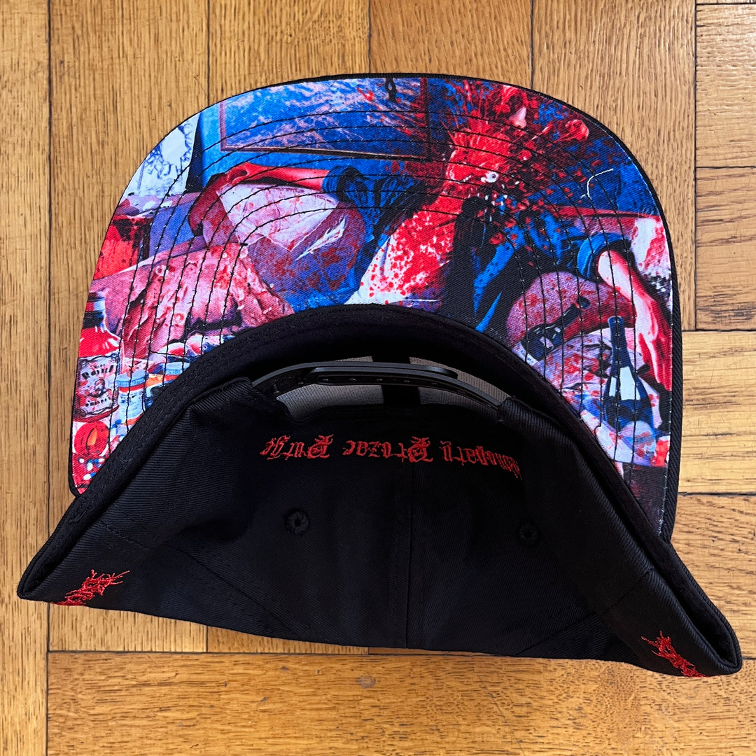 Buttholectomy 'Pulmonary Prozac Purge' Snapback Hat