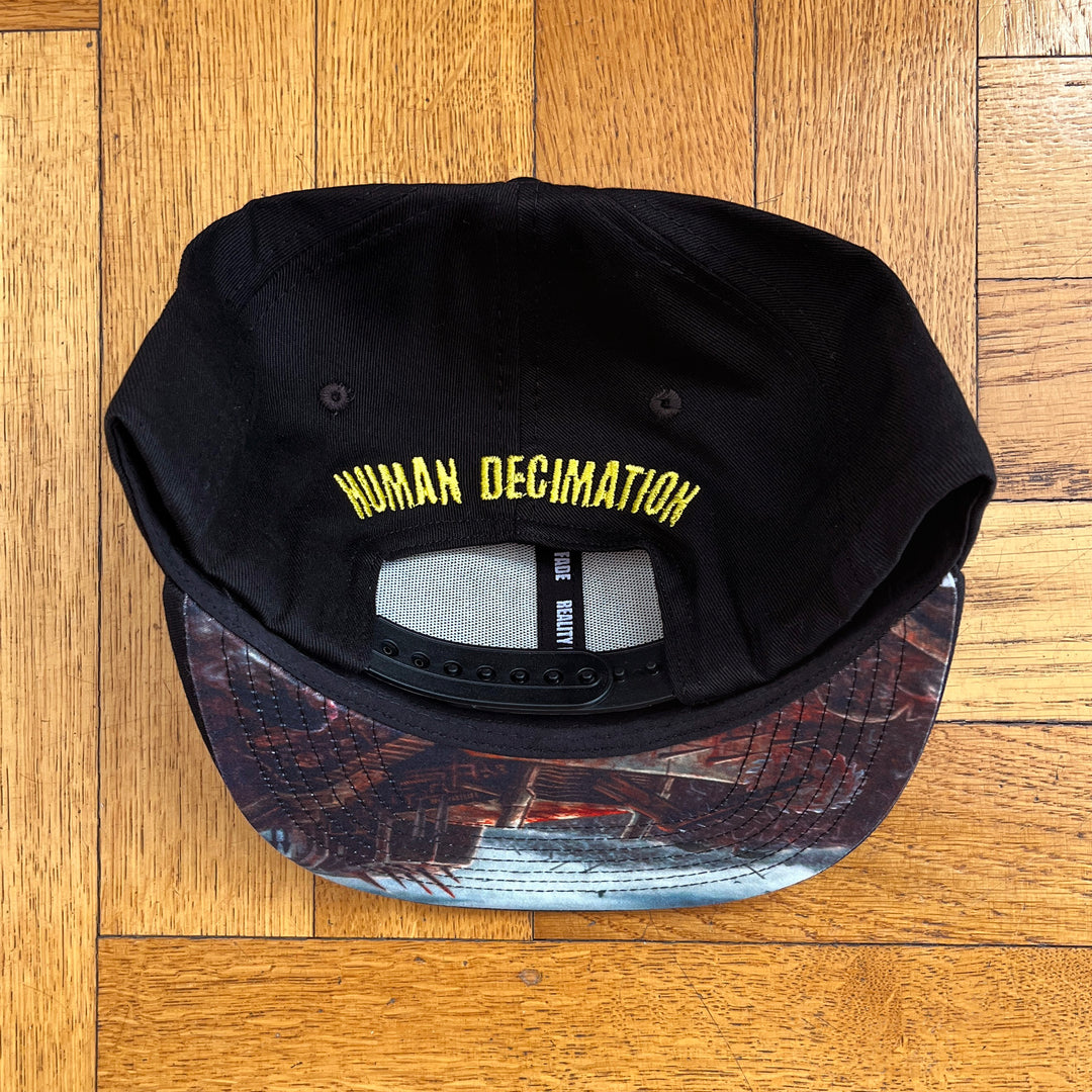 Anomalistic 'Human Decimation' Snapback Hat