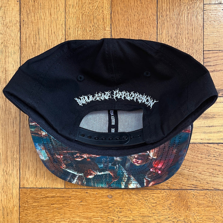 Guttural Disgorge 'Inhumane Perversion' Snapback Hat