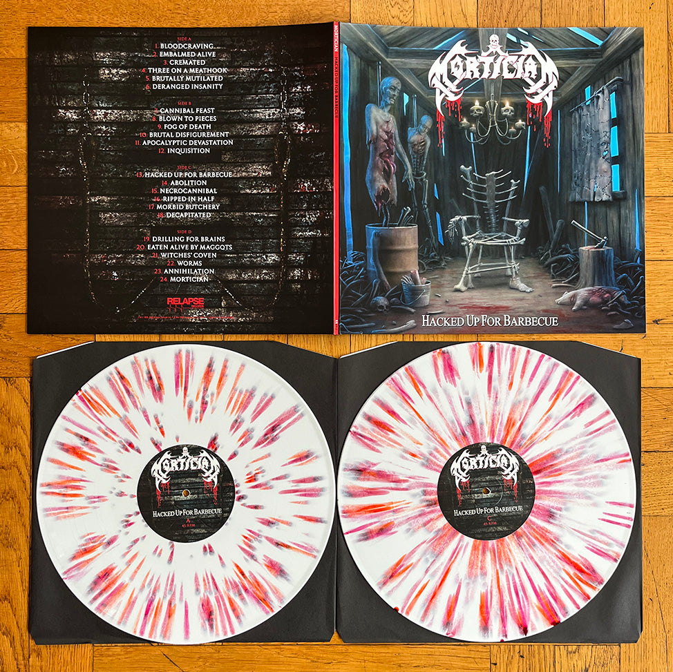 Mortician "Hacked Up For Barbecue (Reissue)" LP