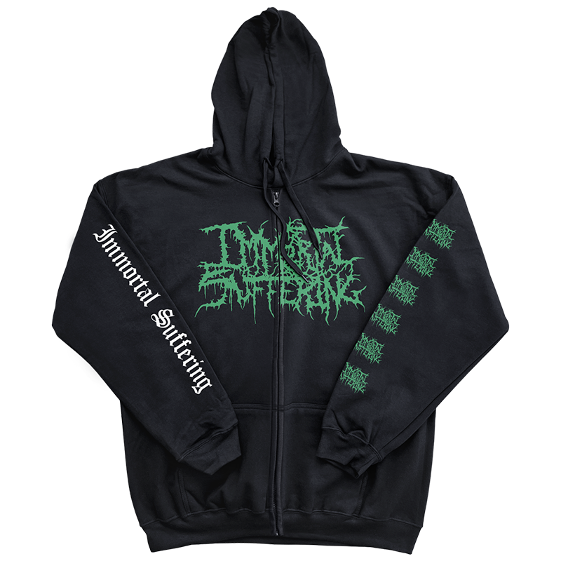 Immortal Suffering "Images of Horror" Zip Up Hoodie *PRE-ORDER*