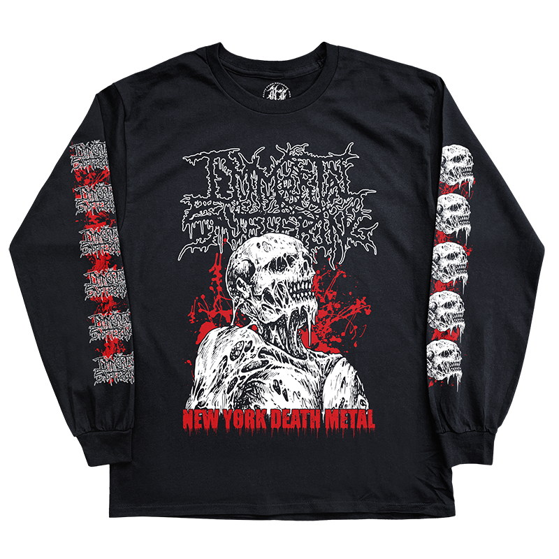 Immortal Suffering "New York Death Metal" Long Sleeve *PRE-ORDER*