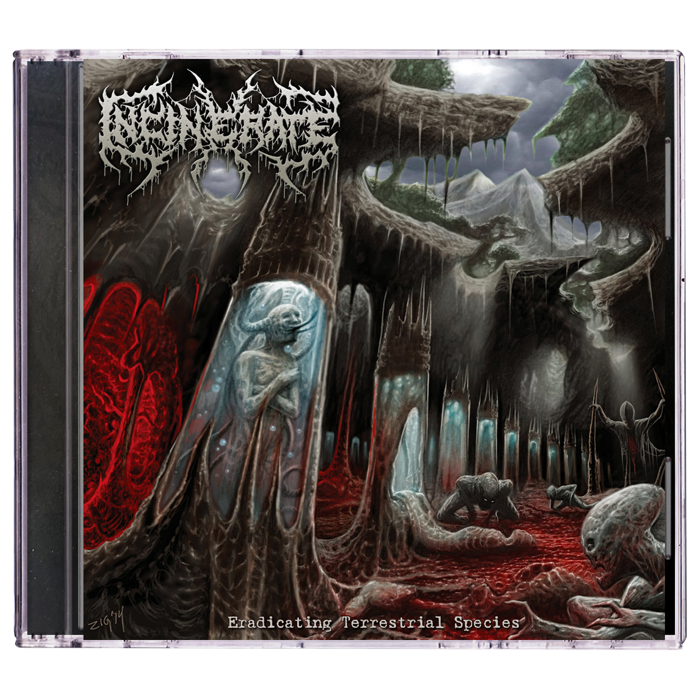 Incinerate 'Eradicating Terrestrial Species' CD