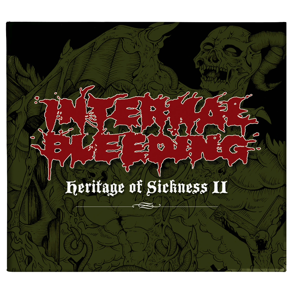 Internal Bleeding 'Heritage of Sickness II' CD