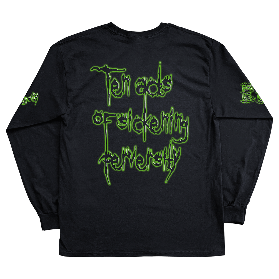 Kraanium 'Ten Acts of Sickening Perversity' Long Sleeve