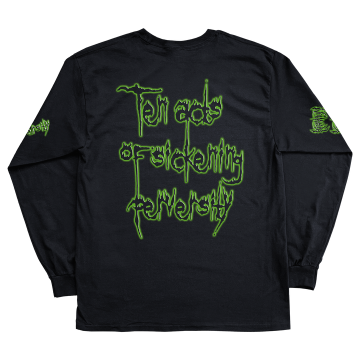 Kraanium 'Ten Acts of Sickening Perversity' Long Sleeve