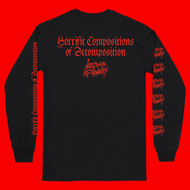 Last Days Of Humanity 'Horrific Compositions Of Decomposition' Long Sleeve