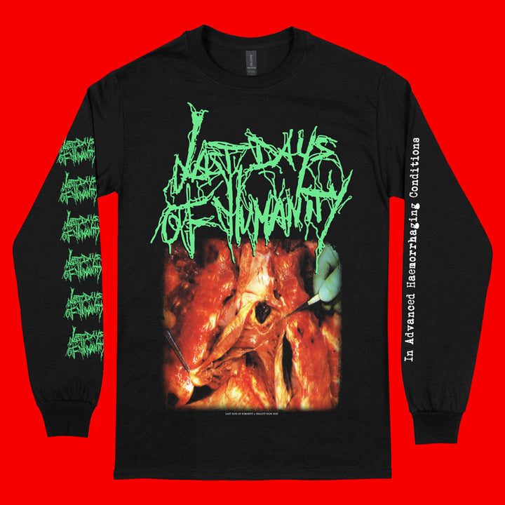 Last Days Of Humanity 'In Advanced Haemmorhaging Conditions' Long Sleeve
