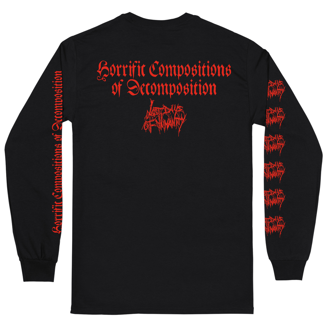 Last Days Of Humanity 'Horrific Compositions Of Decomposition' Long Sleeve