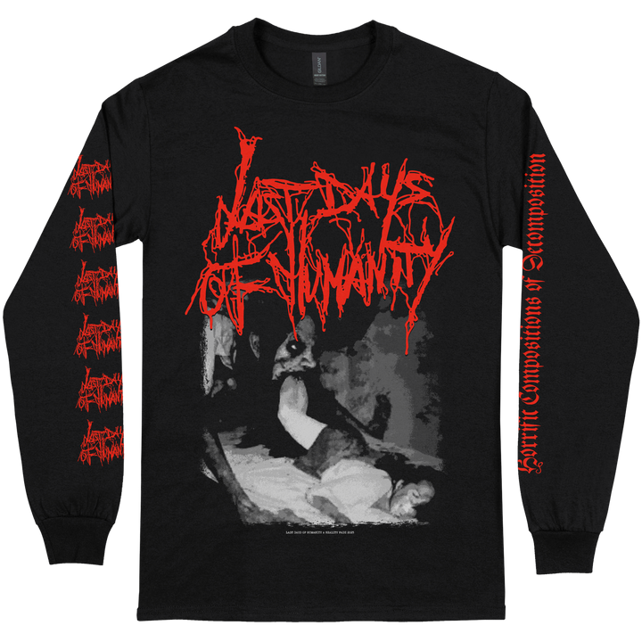 Last Days Of Humanity 'Horrific Compositions Of Decomposition' Long Sleeve