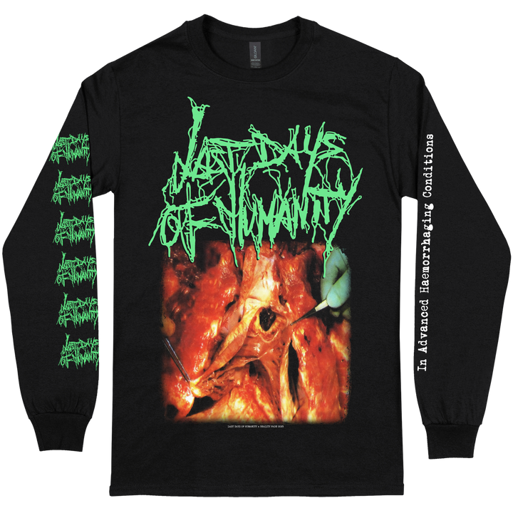 Last Days Of Humanity 'In Advanced Haemmorhaging Conditions' Long Sleeve