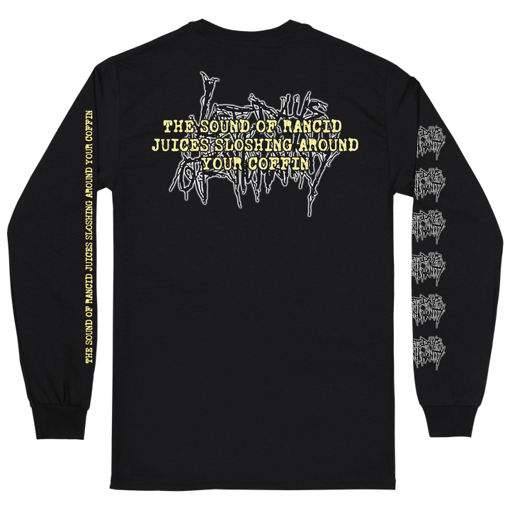 Last Days Of Humanity 'The Sound Of Rancid Juices Sloshing Around Your Coffin' Long Sleeve