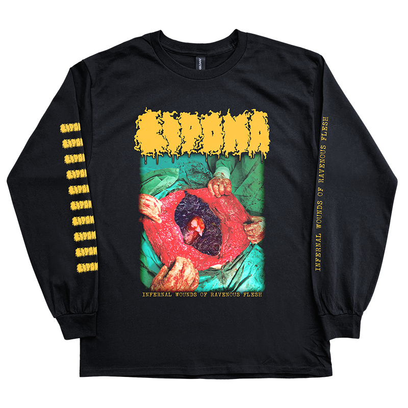 Lipoma "Infernal Wounds of Ravenous Flesh" Long Sleeve