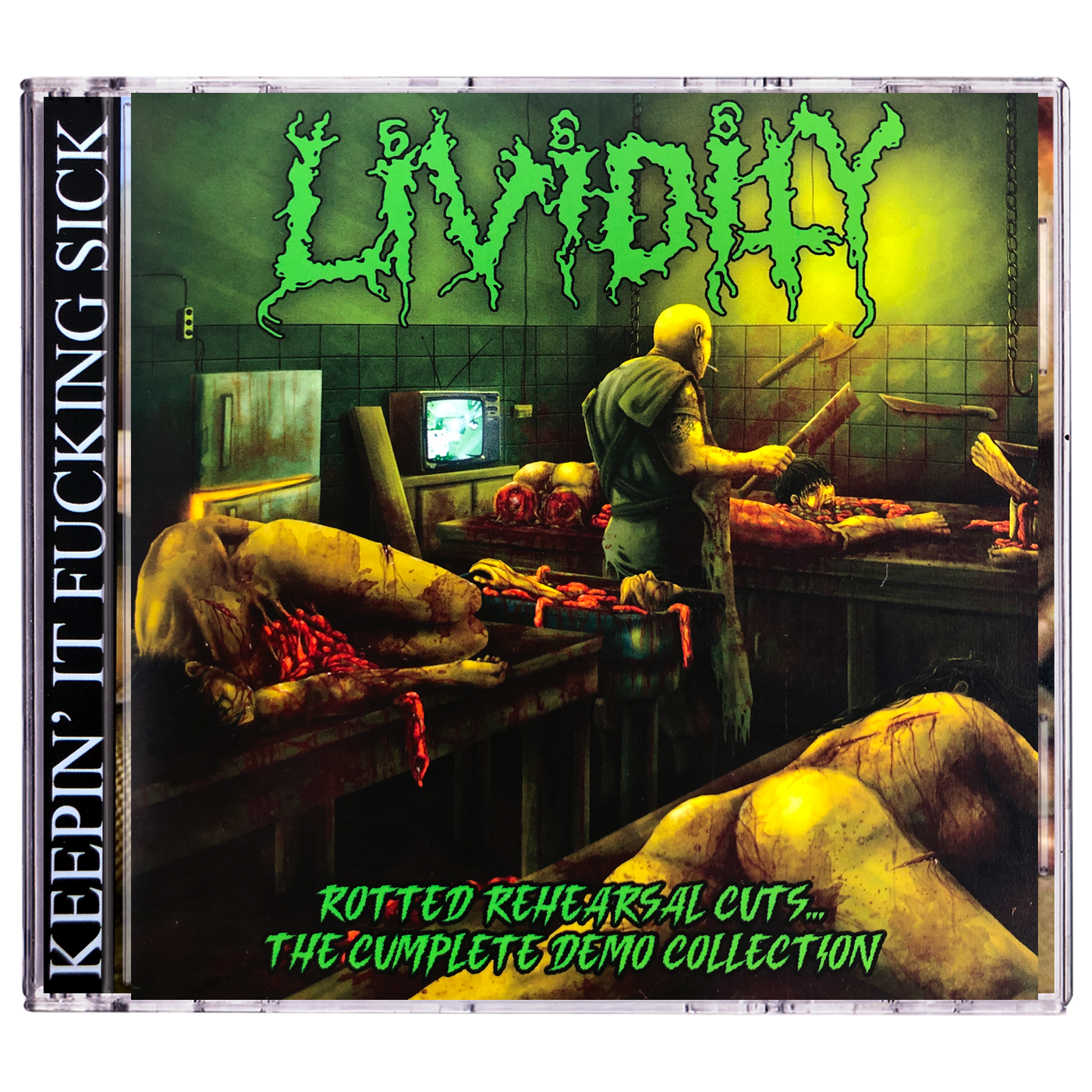 Lividity 'Rotted Rehearsal Cuts...The Cumplete Demo Collection' CD