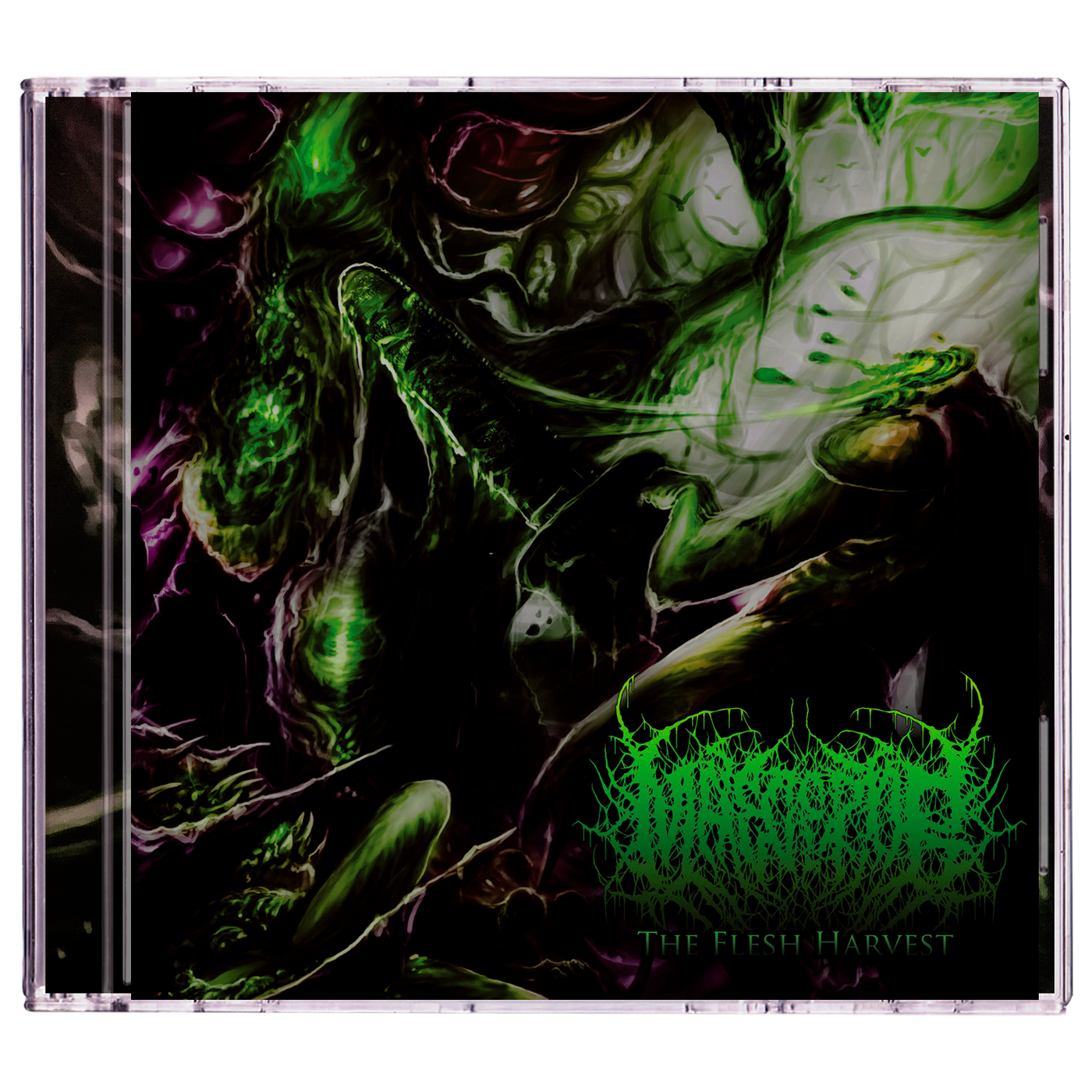 Maleceptor 'The Flesh Harvest' CD