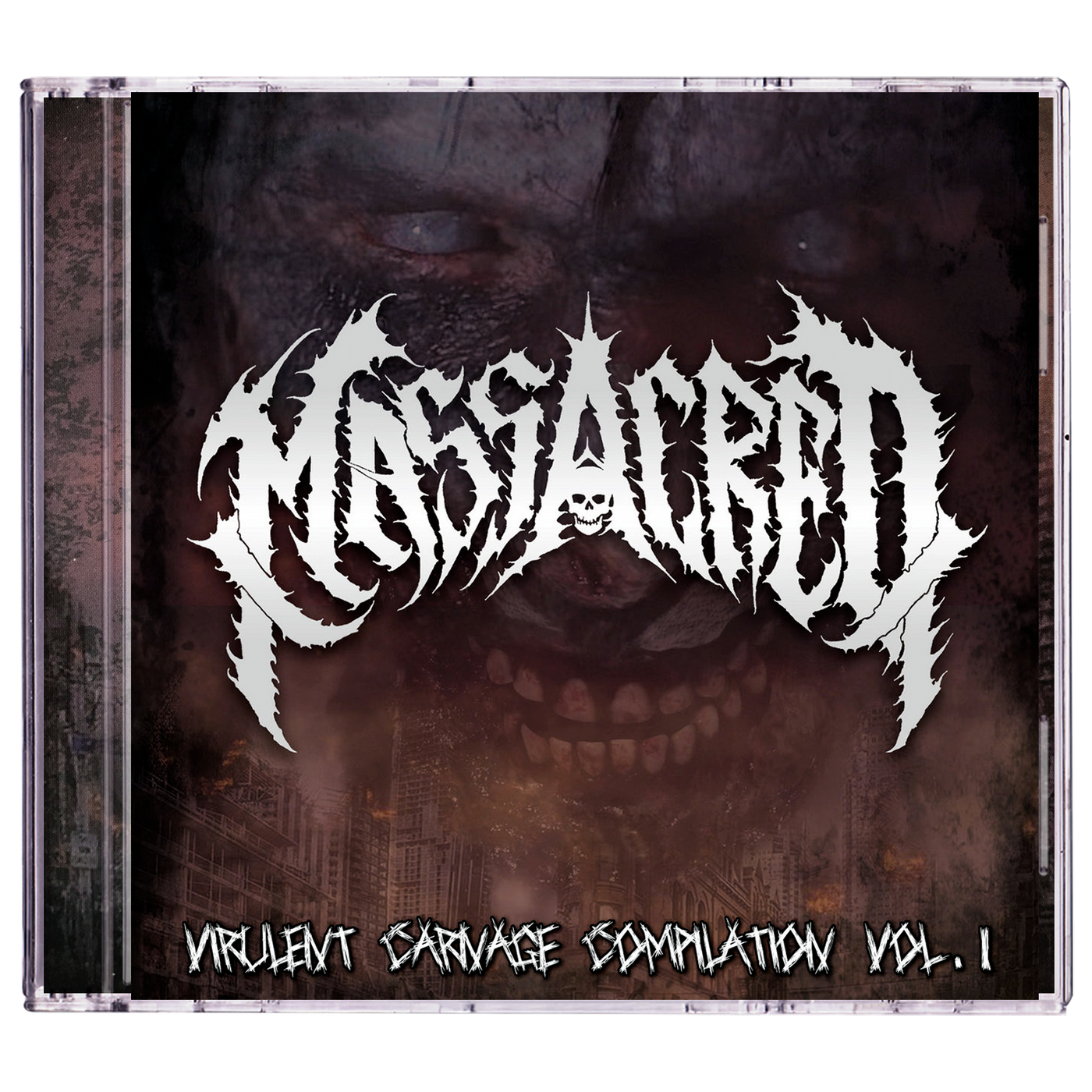 Massacred 'Virulent Carnage Compilation Vol. 1' CD