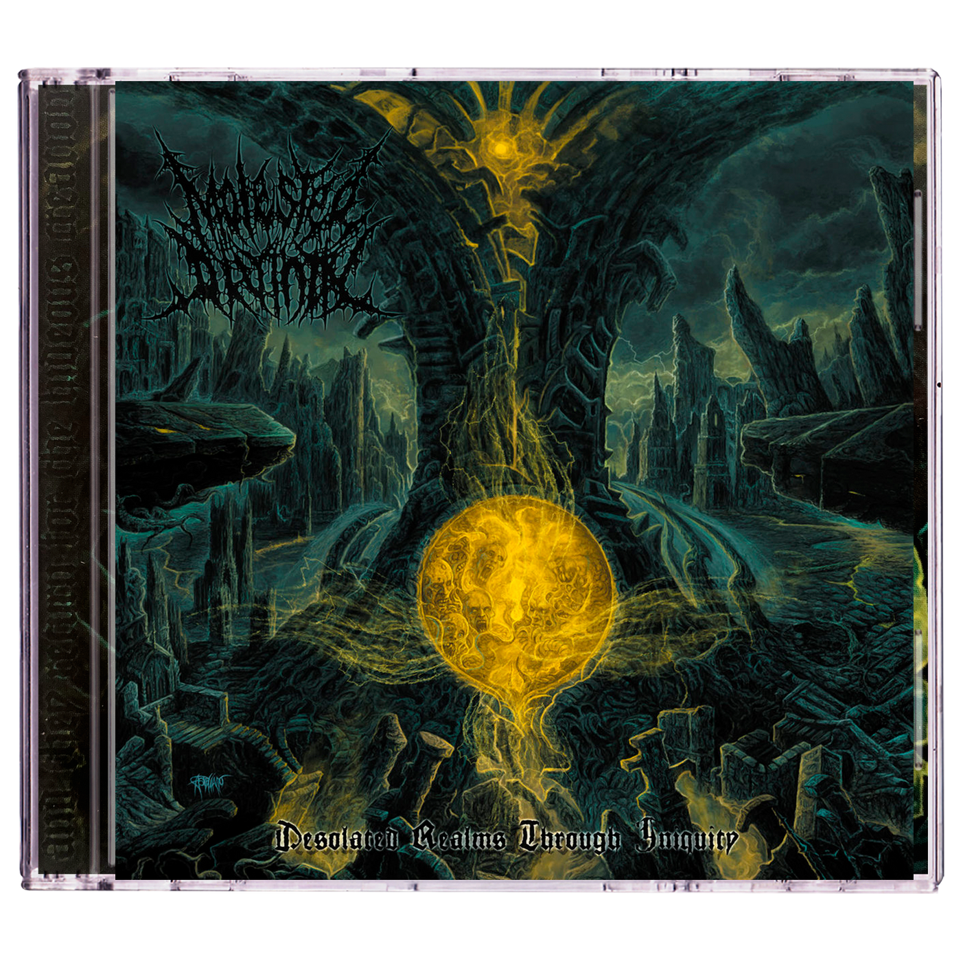 Molested Divinity 'Desolated Realms Through Iniquity' CD