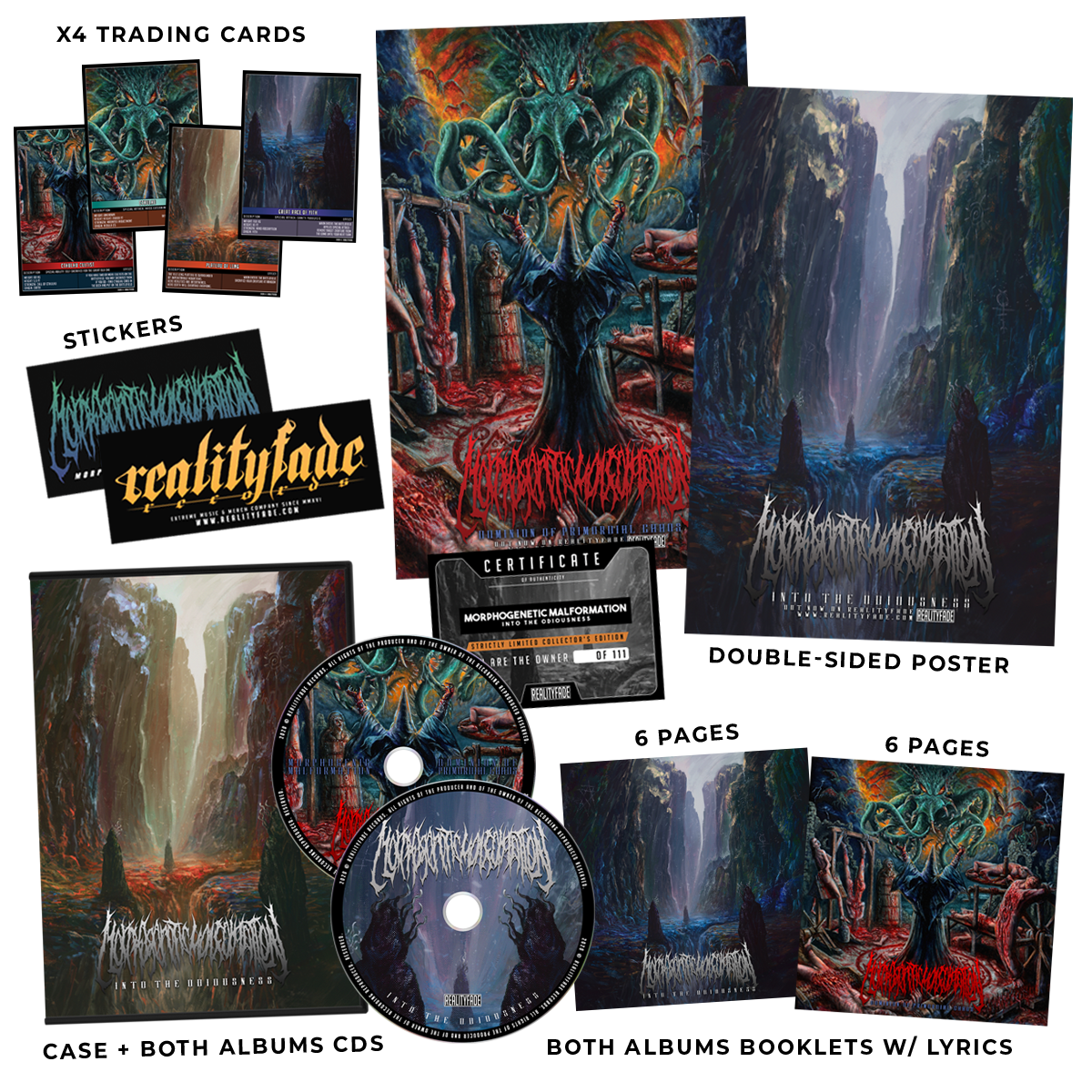 Morphogenetic Malformation ‘Into The Odiousness’ Double CD Collector's Edition