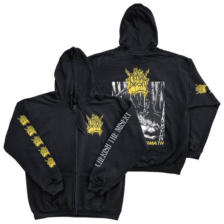Mortal Decay "Grisly Aftermath" Zip Up Hoodie *PRE-ORDER*