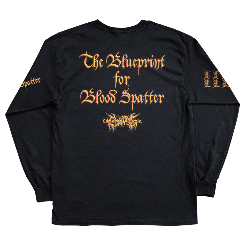 Mortal Decay "The Blueprint for Blood Spatter" Long Sleeve *PRE-ORDER*