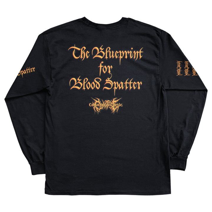 Mortal Decay "The Blueprint for Blood Spatter" Long Sleeve *PRE-ORDER*