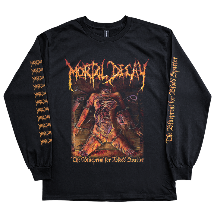 Mortal Decay "The Blueprint for Blood Spatter" Long Sleeve *PRE-ORDER*