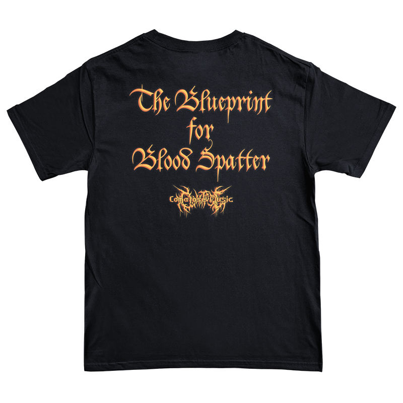 Mortal Decay "The Blueprint for Blood Spatter" T-Shirt *PRE-ORDER*