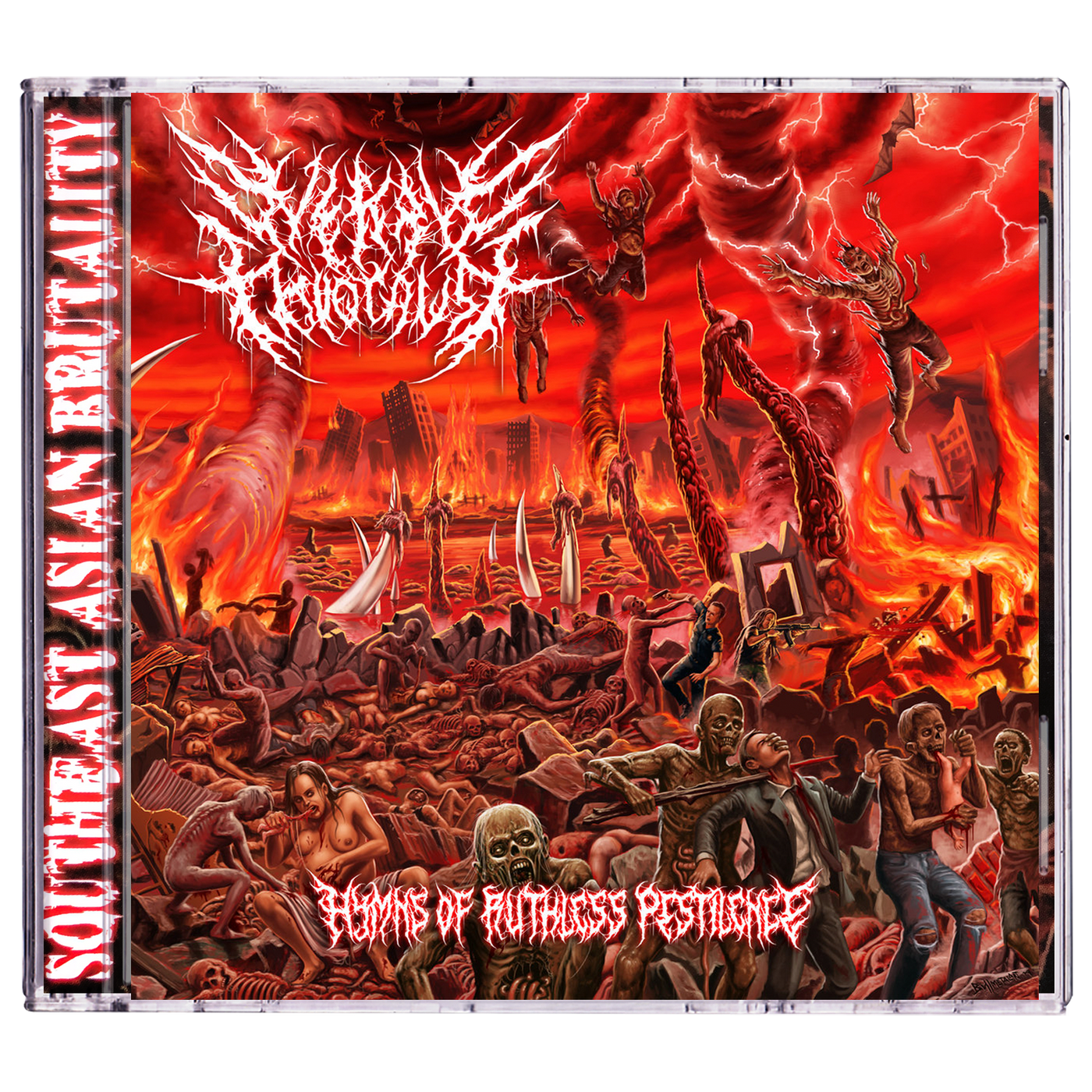 Nekroholocaust 'Hymns Of Ruthless Pestilence' CD