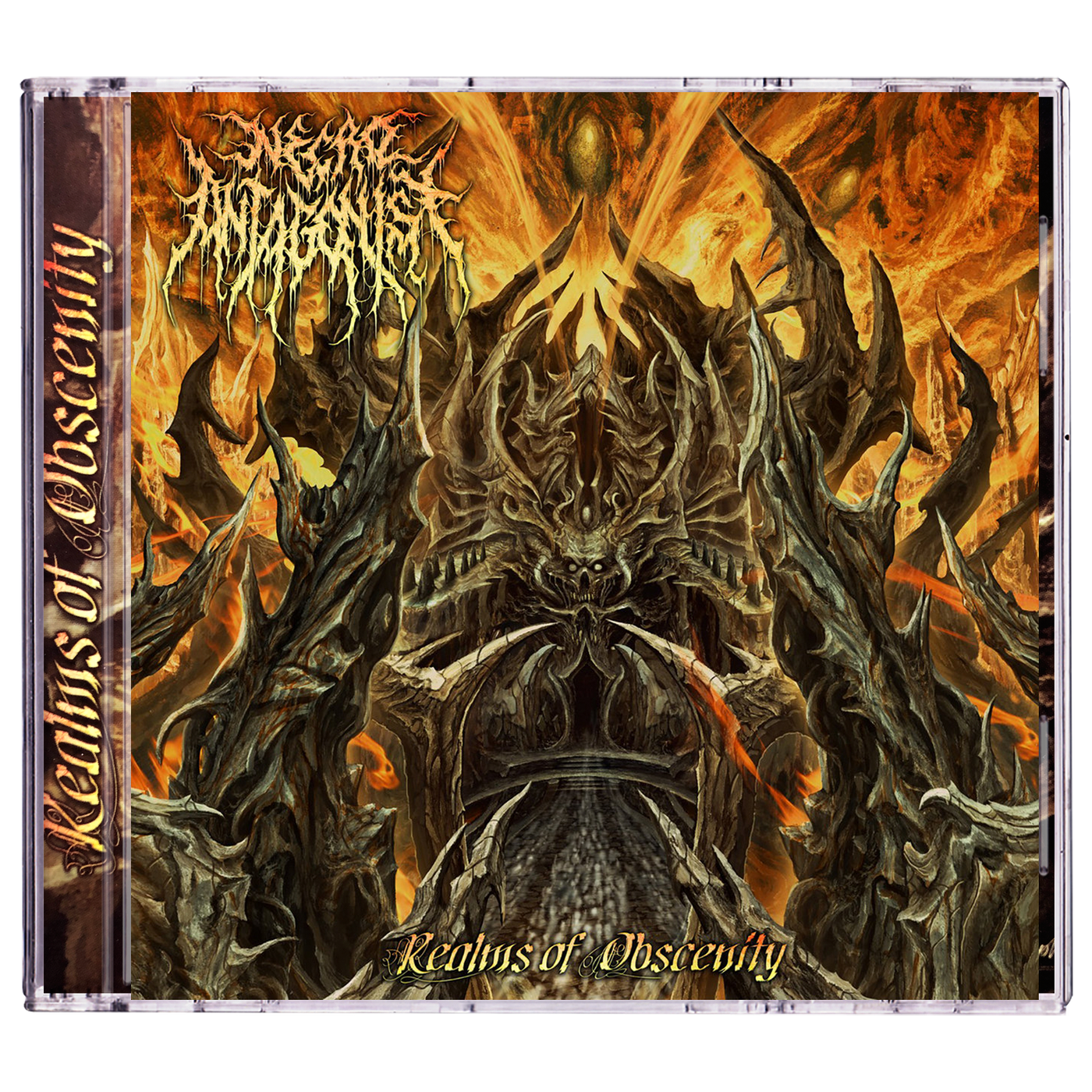 Necro Antagonist 'Realms Of Obscenity' CD