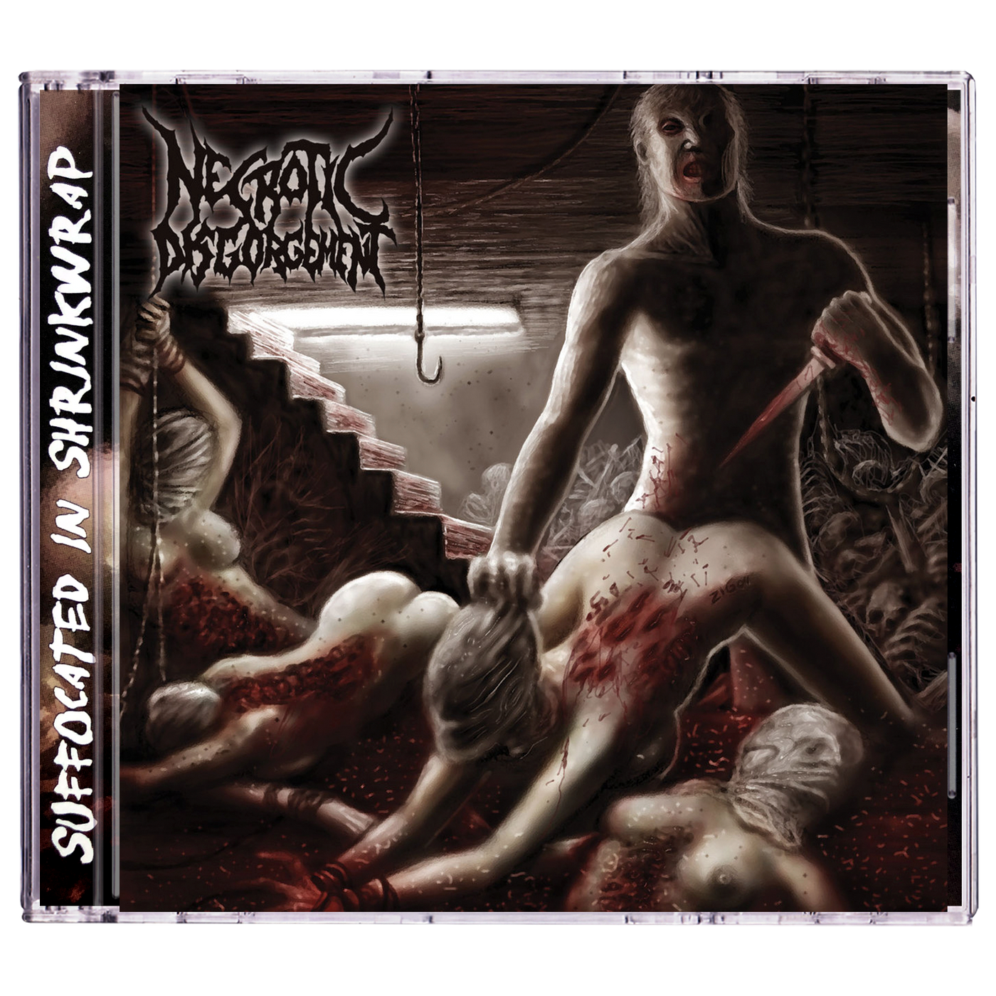 Necrotic Disgorgement 'Suffocated In Shrinkwrap' CD