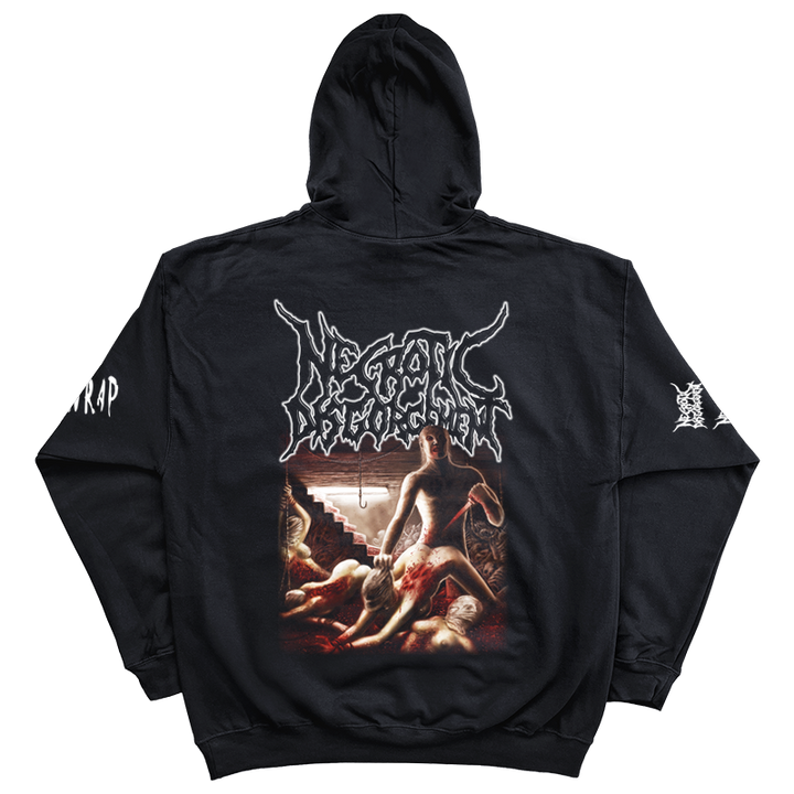 Necrotic Disgorgement "Suffocated in Shrinkwrap" Hoodie