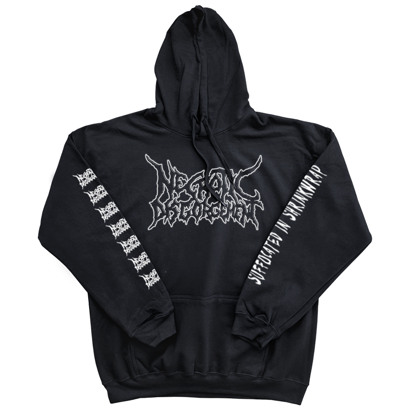Necrotic Disgorgement "Suffocated in Shrinkwrap" Hoodie