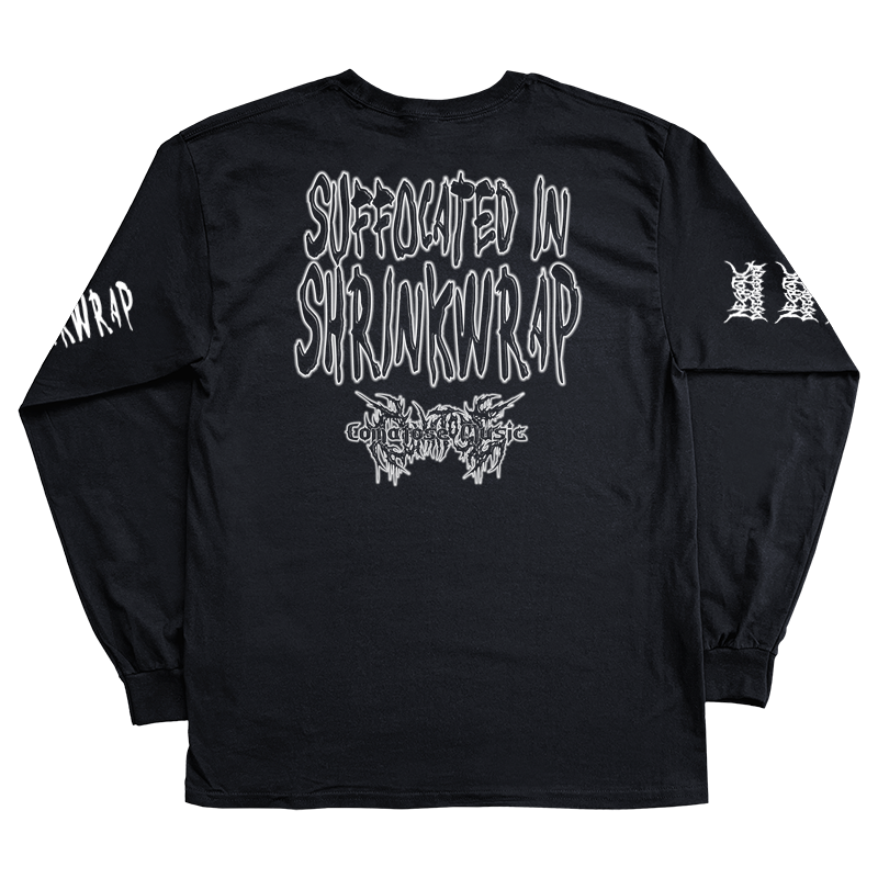 Necrotic Disgorgement "Suffocated in Shrinkwrap" Long Sleeve
