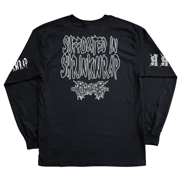 Necrotic Disgorgement "Suffocated in Shrinkwrap" Long Sleeve