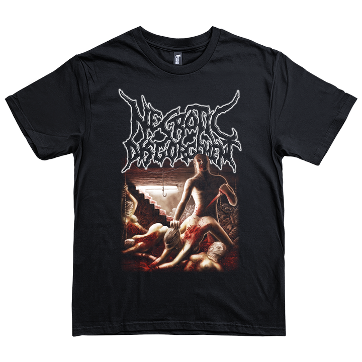 Necrotic Disgorgement "Suffocated in Shrinkwrap" T-Shirt