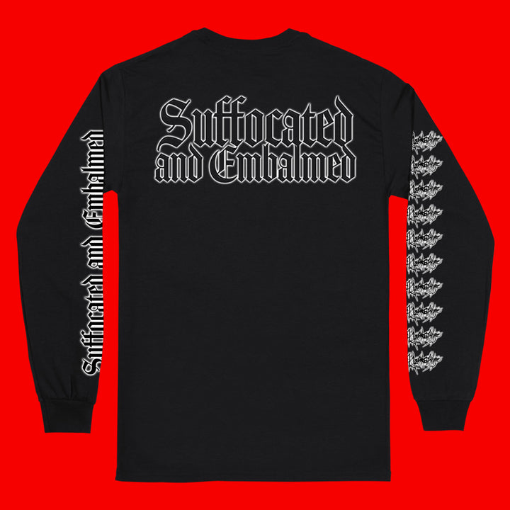 Pencil Lead Syringe 'Suffocated And Embalmed' Long Sleeve