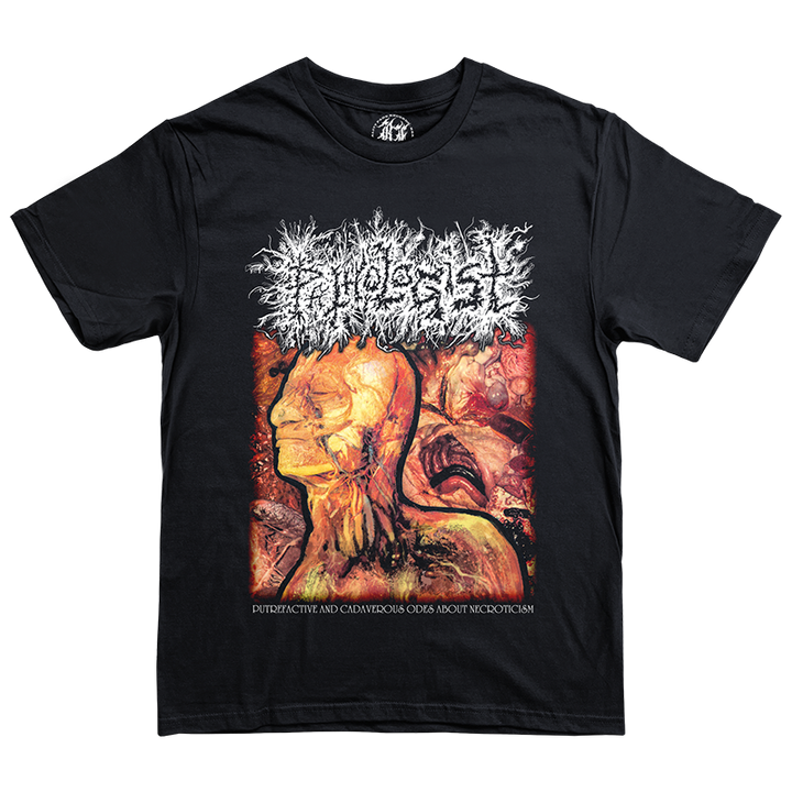 Pathologist 'Putrefactive and Cadaverous Odes About Necroticism' T-Shirt *PRE-ORDER*
