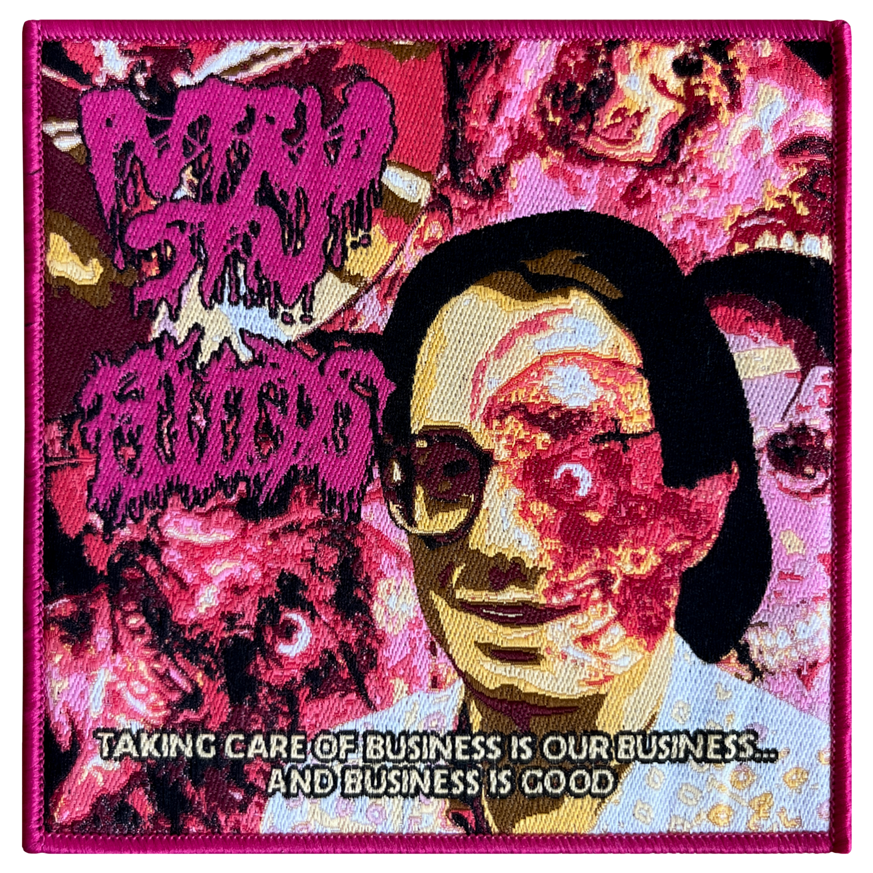 Fluids Putrid Putrid Stu / Fluids 'Business Is Good' Patch – Reality Fade Merch