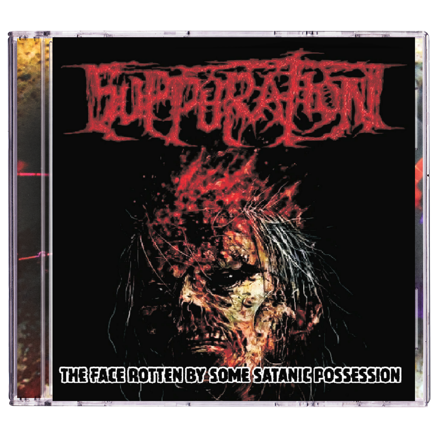 Suppuration 'The Face Rotten By Some Satanic Possession' CD