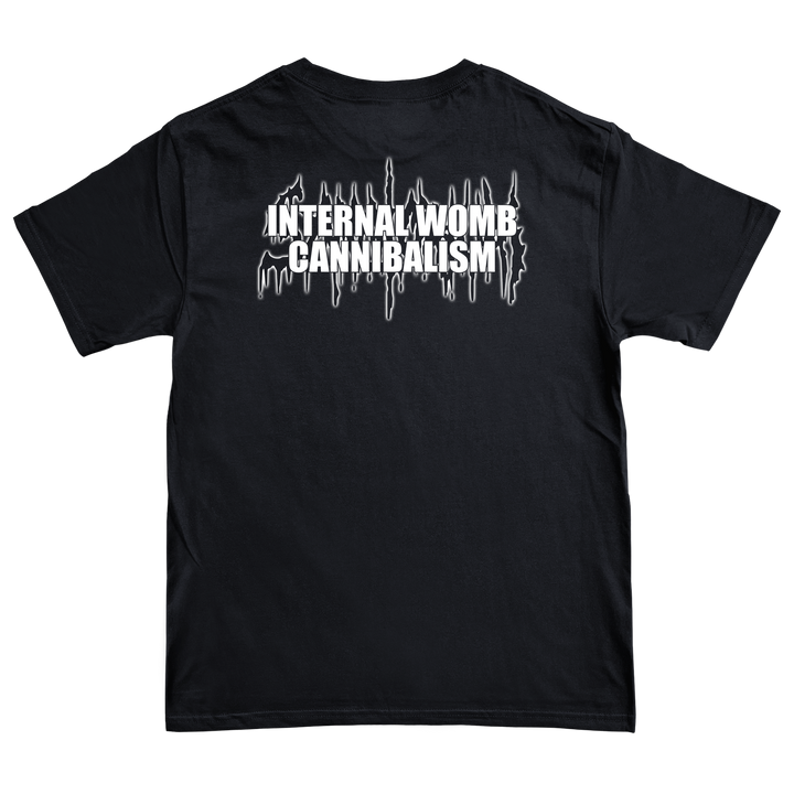 Sanatorium 'Internal Womb Cannibalism' T-Shirt *PRE-ORDER*