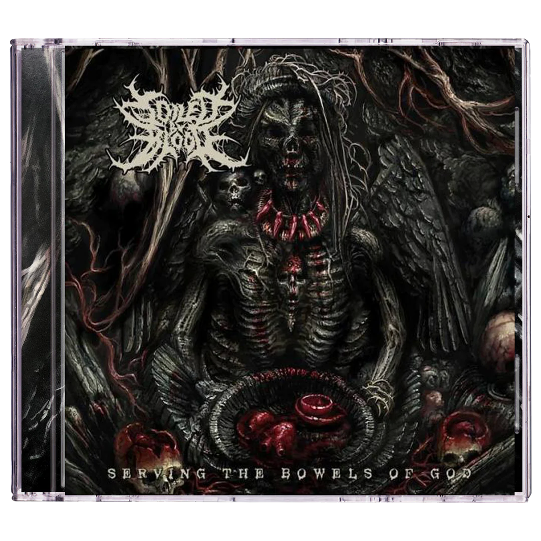 Soiled By Blood 'Serving The Bowels of God' CD