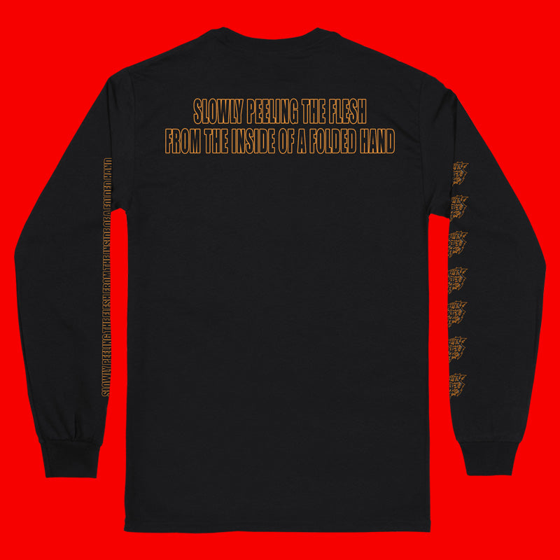 Terminally Your Aborted Ghost 'Slowly Peeling The Flesh From The Inside Of A Folded Hand' Long Sleeve