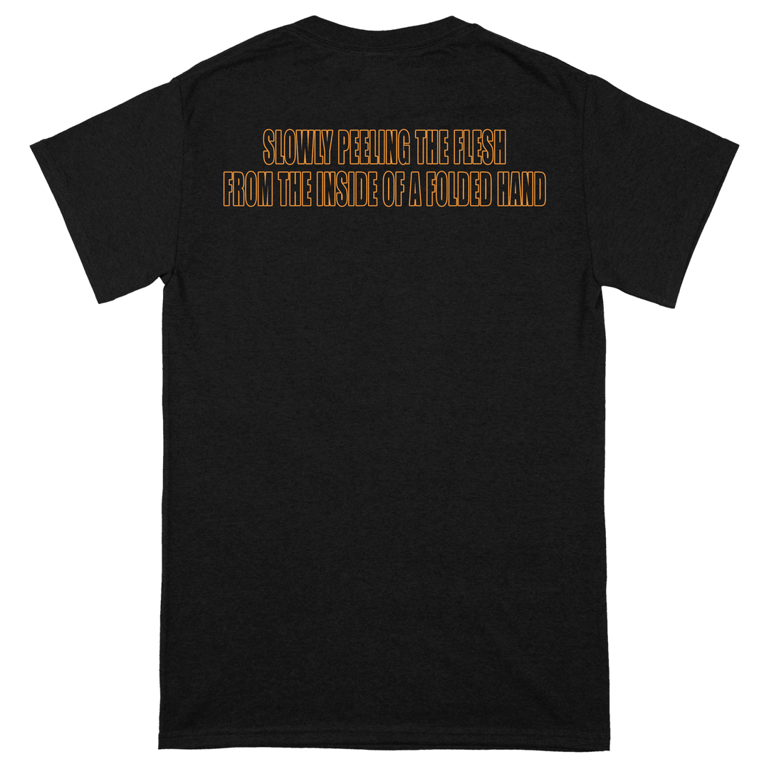 Terminally Your Aborted Ghost 'Slowly Peeling The Flesh From The Inside Of A Folded Hand' T-Shirt
