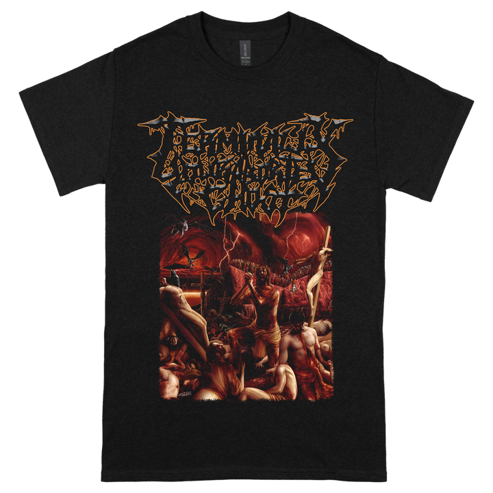 Terminally Your Aborted Ghost 'Slowly Peeling The Flesh From The Inside Of A Folded Hand' T-Shirt