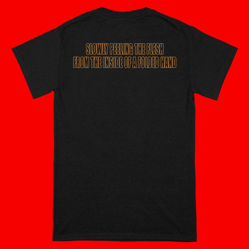 Terminally Your Aborted Ghost 'Slowly Peeling The Flesh From The Inside Of A Folded Hand' T-Shirt