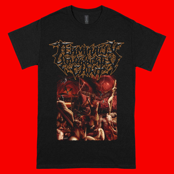 Terminally Your Aborted Ghost 'Slowly Peeling The Flesh From The Inside Of A Folded Hand' T-Shirt