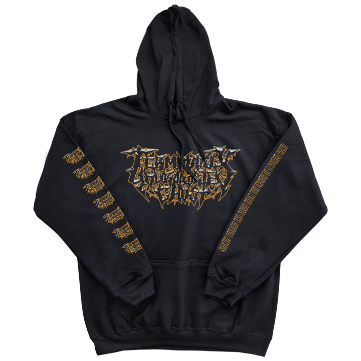 Terminally Your Aborted Ghost 'Slowly Peeling The Flesh From The Inside Of A Folded Hand' Hoodie