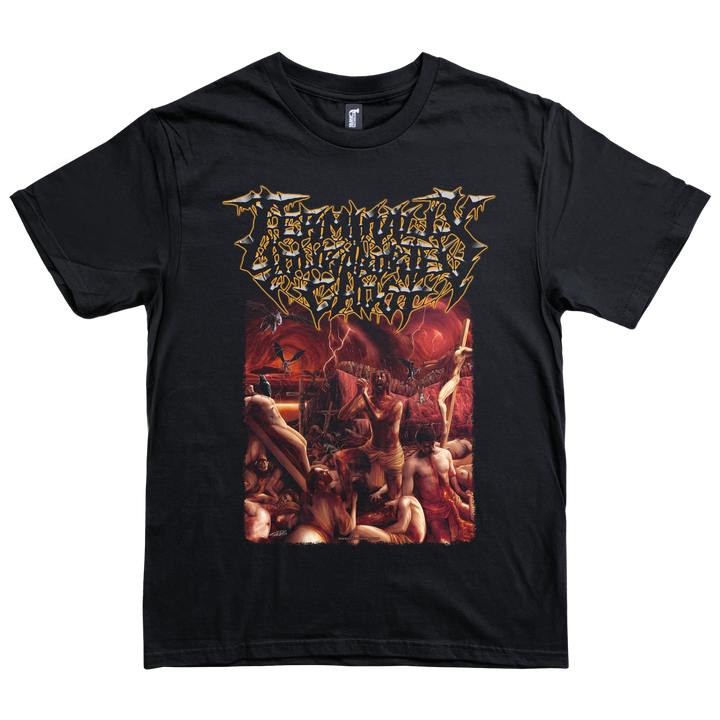 Terminally Your Aborted Ghost 'Slowly Peeling The Flesh From The Inside Of A Folded Hand' T-Shirt