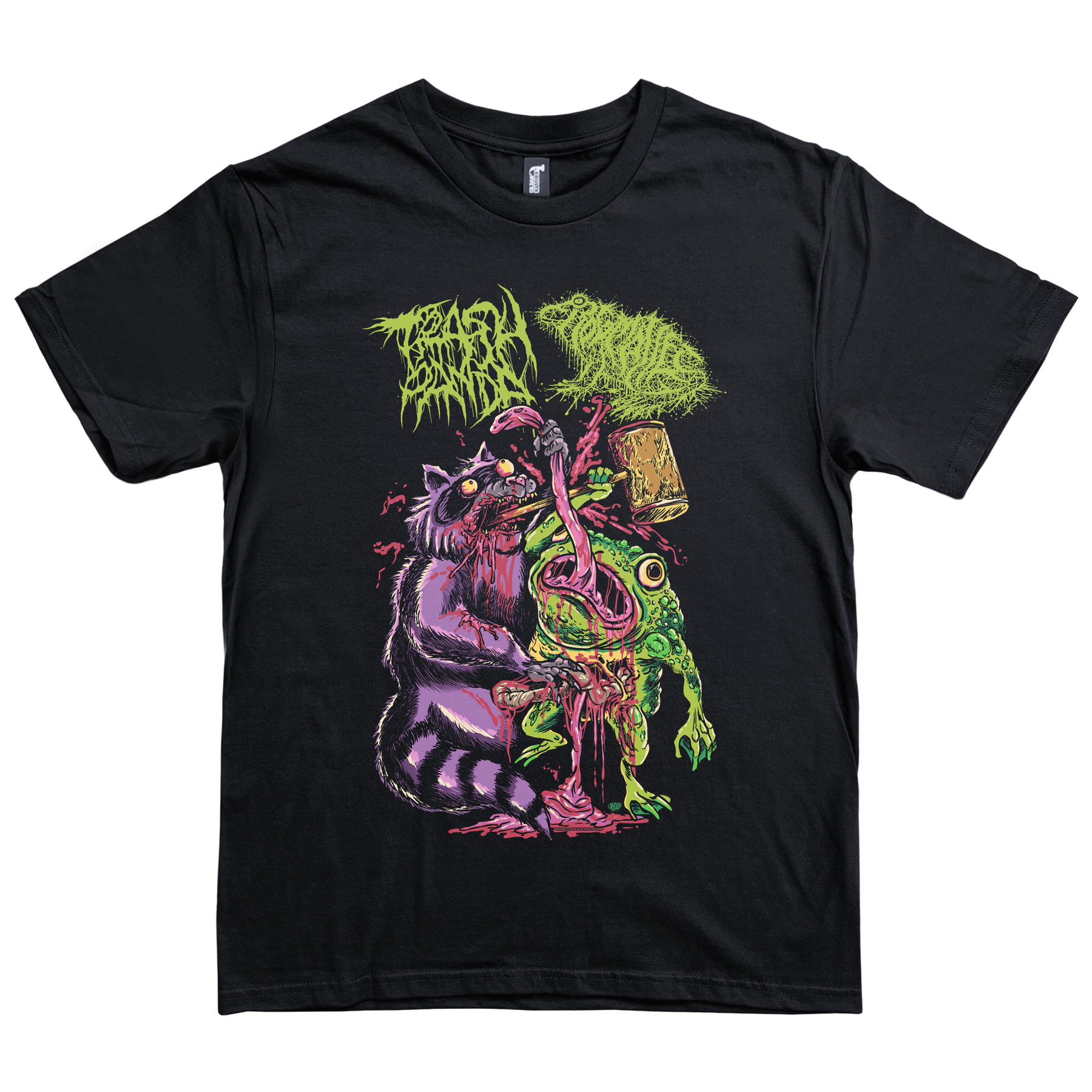 Trash Panda x Frog Mallet T-Shirt – Reality Fade Merch