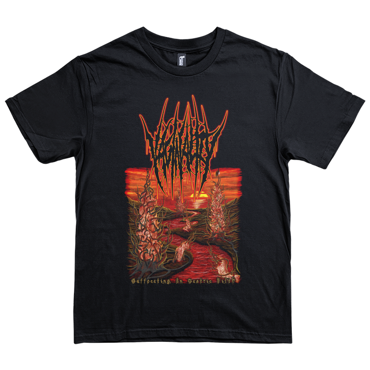 Vaginality "Suffocating in Gastric Filth" T-Shirt